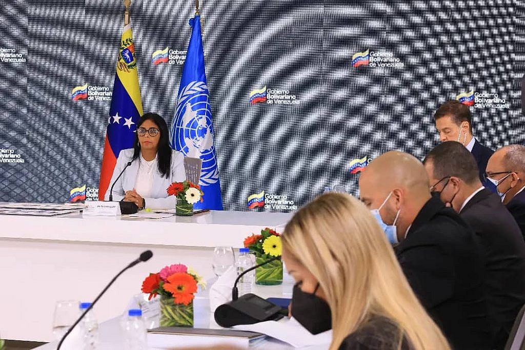 DDHH | Delcy Rodríguez denuncia agenda oculta de ACNUR para atacar migración venezolana y favorecer a Colombia