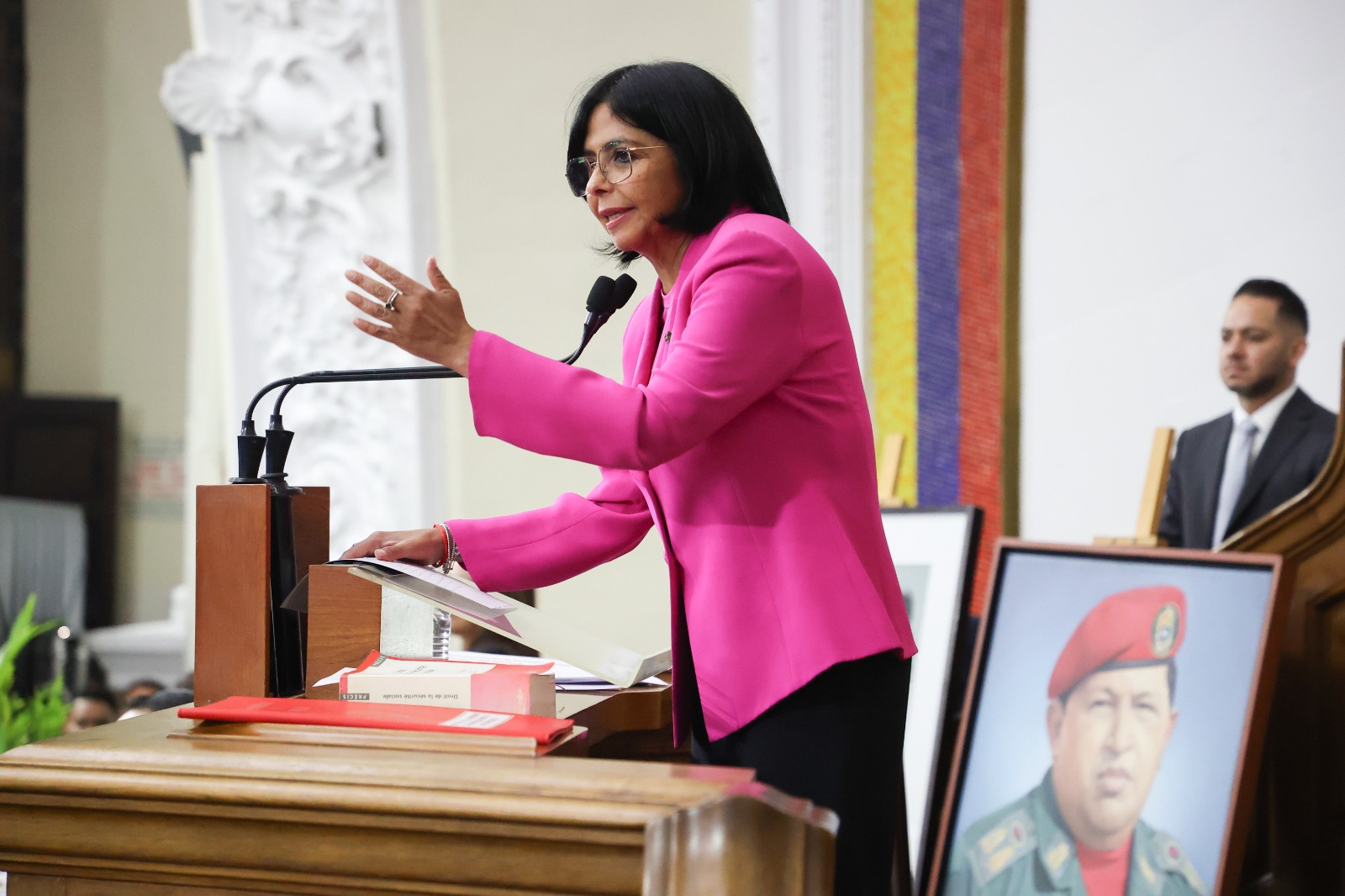 Delcy Rodríguez: Pueblo venezolano ha dado una firme demostración de valentía y determinación para superar el bloqueo criminal