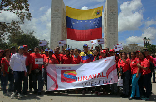 Trabajadores del Mppef se movilizaron en defensa de la paz y la ...