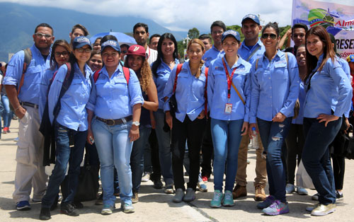 Trabajadores del Mppef se movilizaron en defensa de la paz y la ...