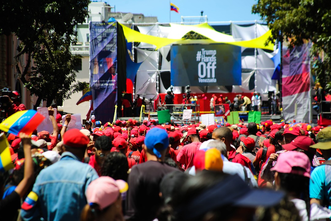 Trabajadores del MPPEF se movilizaron en defensa de la Paz y la ...