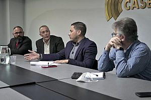 Viceministro Sánchez sostuvo encuentro con Casetel para fortalecer el sector de telecomunicaciones del país