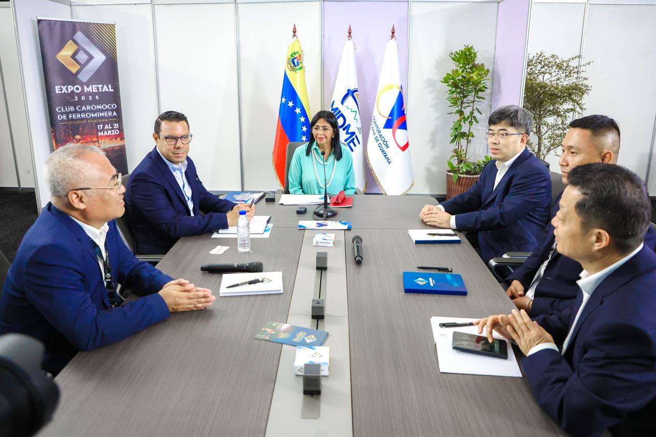 Gobierno Bolivariano impulsa inversiones internacionales en la Expo Metal 2025