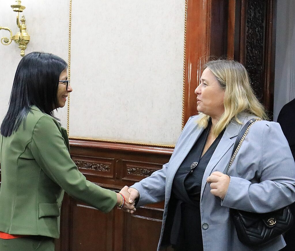 Jefes de Misión de la Unión Europea y representantes del Reino Unido y Suiza sostuvieron encuentro con Delcy Rodríguez