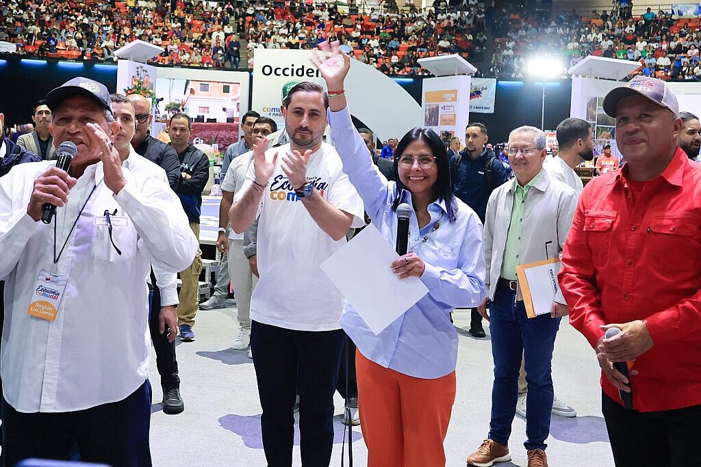 Presidenta (E) Delcy Rodríguez: La Economía Comunal es el modelo campeón contra el bloqueo