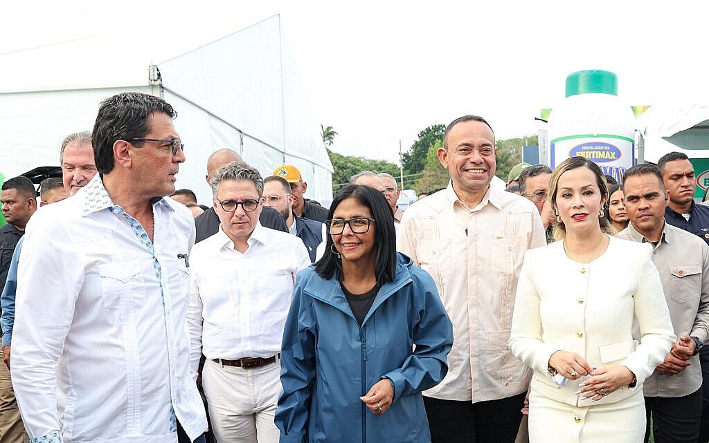 Presidenta (E) Delcy Rodríguez lideró el lanzamiento de la primera edición de la «Expo Fedecámaras Portuguesa»