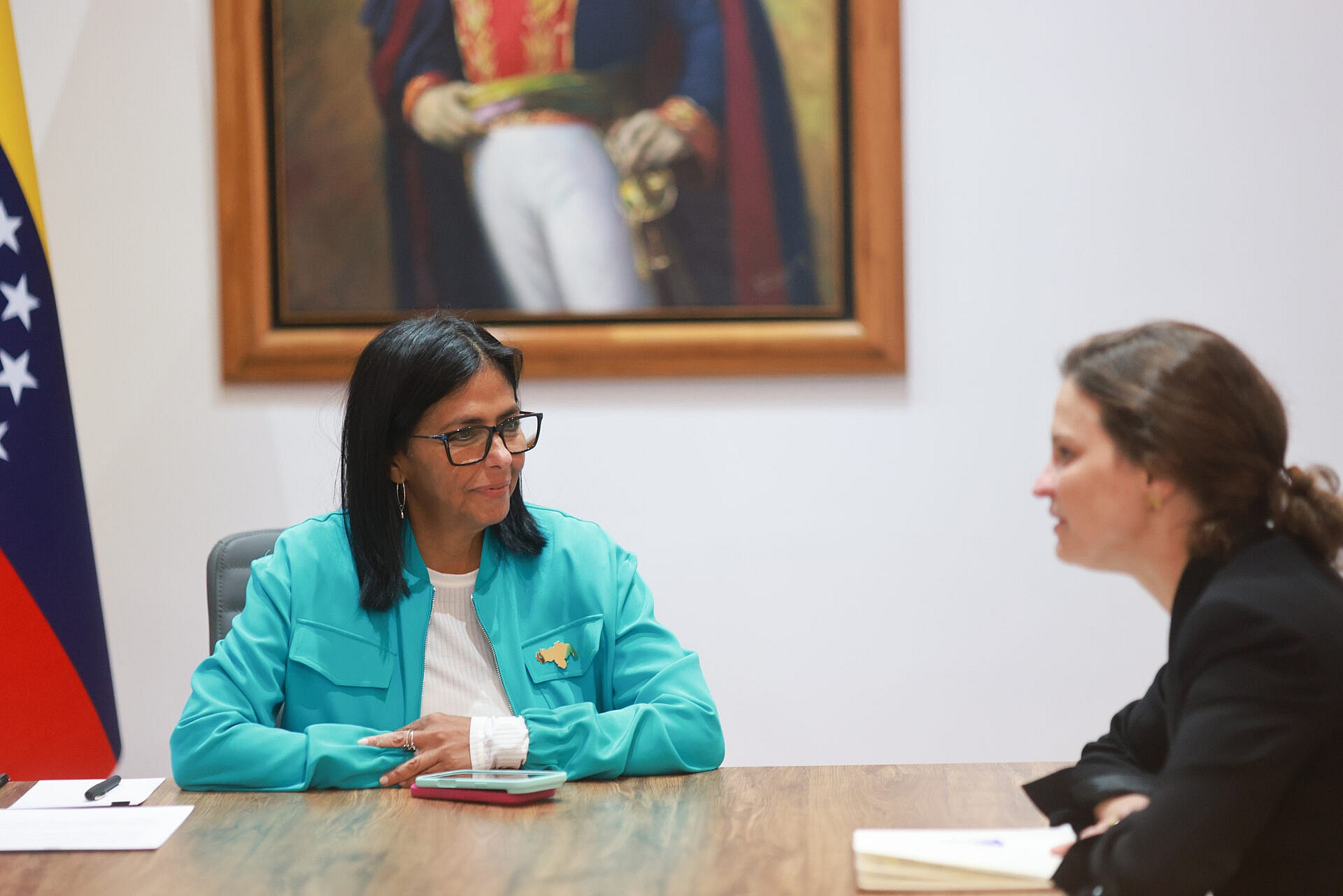Presidenta Encargada sostiene encuentro con la vicepresidenta para América Latina y el Caribe del Banco Mundial