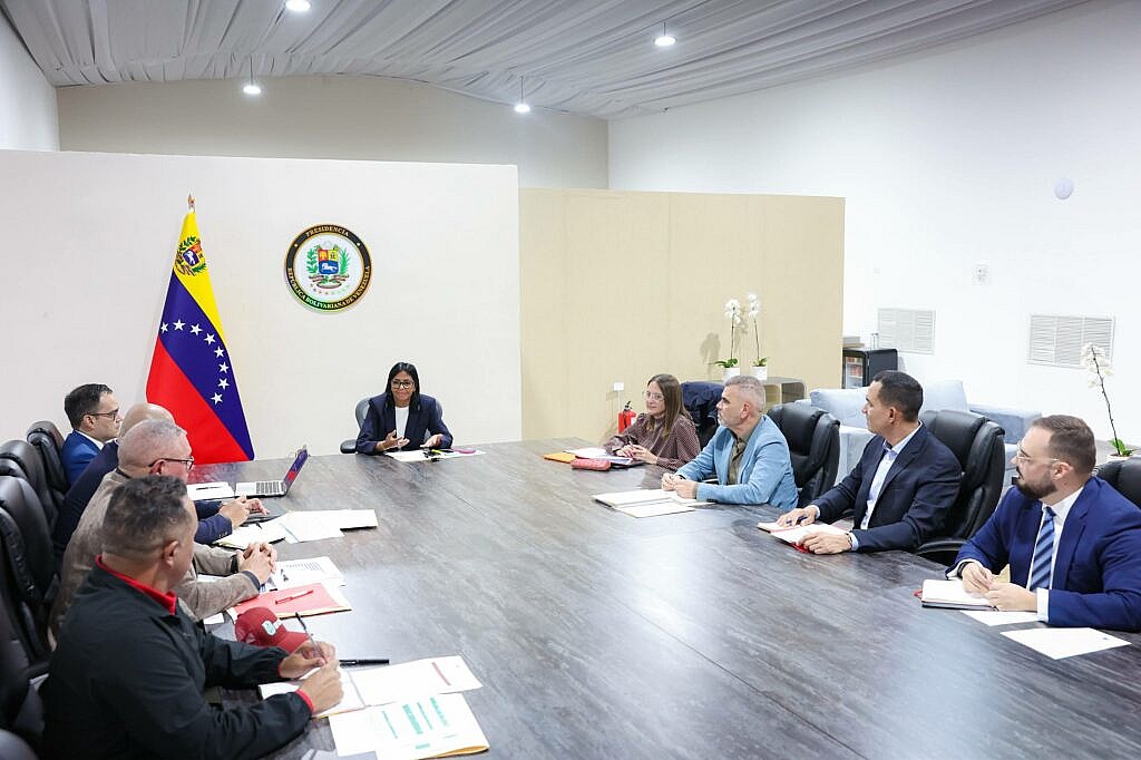Presidenta (E) Delcy Rodríguez aborda planes y proyectos en coordinación con Motor Agroalimentario