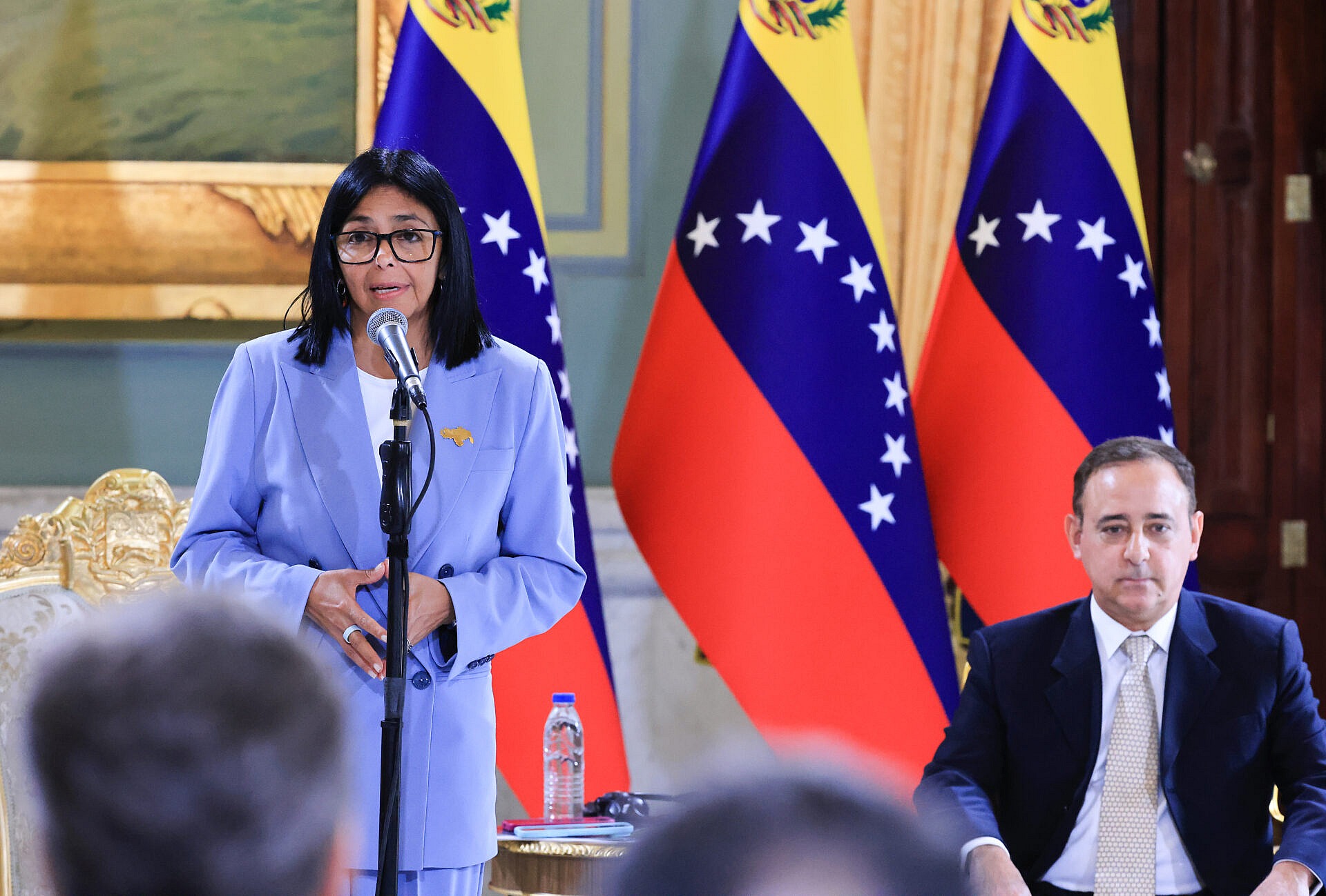 Presidenta (E) Delcy Rodríguez firma Memorando de Entendimiento con autoridades de General Electric Vernova