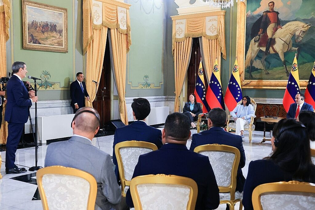 Presidenta (E) Delcy Rodríguez ratifica que Venezuela avanza hacia un futuro de bienestar con inversión internacional diversificada