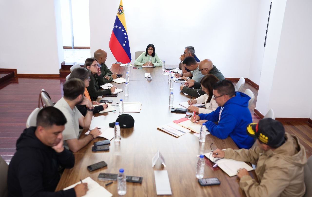 Presidenta (E) Delcy Rodríguez emitió importantes anuncios en torno al despliegue social y operativo por sismos