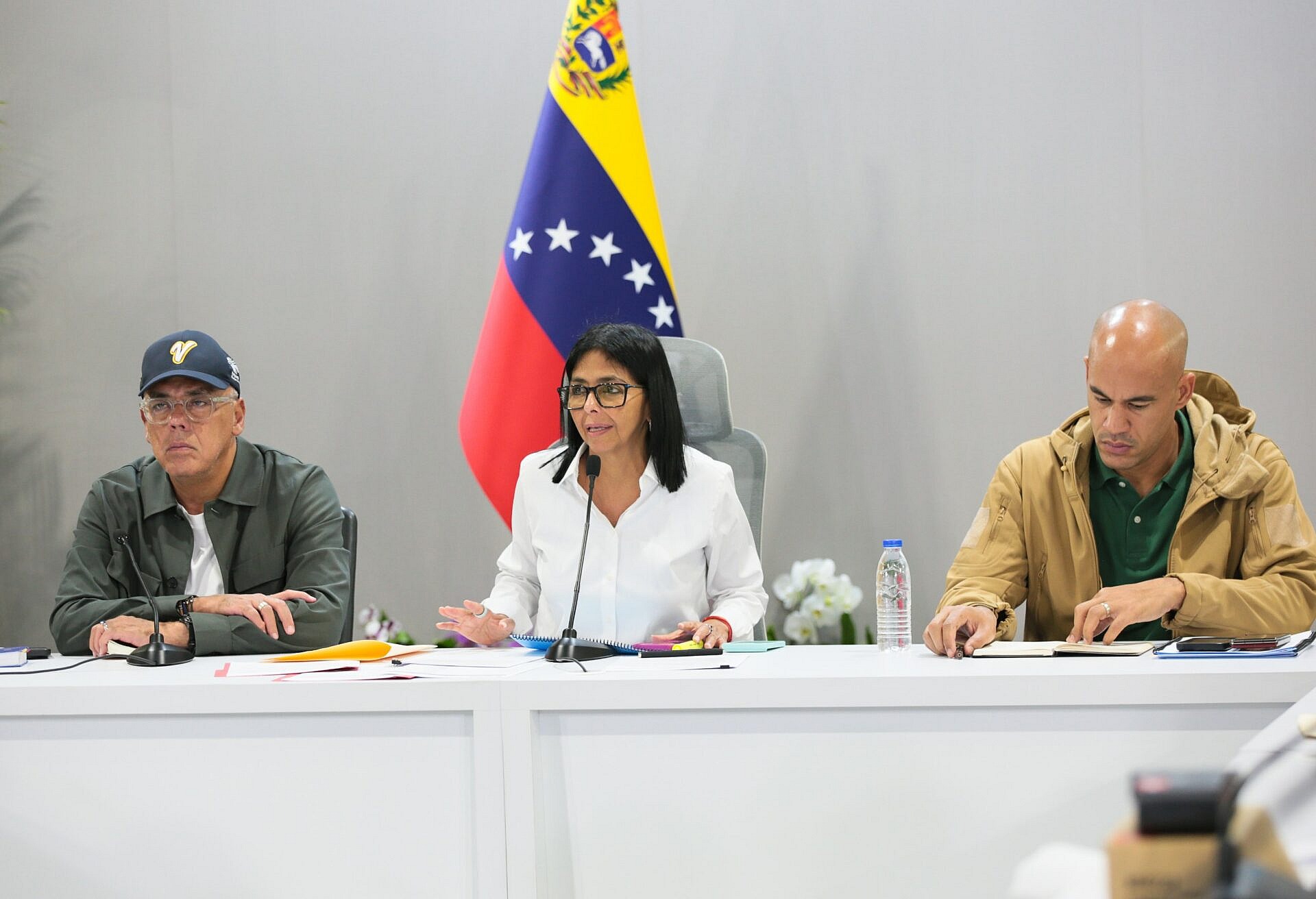 Presidenta (E) Delcy Rodríguez instala Estado Mayor para la creación de campamentos transitorios y planificación de viviendas