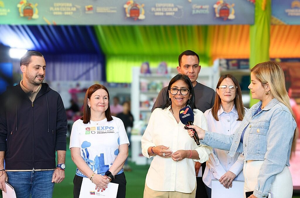 Presidenta Delcy Rodríguez lanza Expo Feria Escolar 2026 e inaugura Expo Niñas y Niños Productores