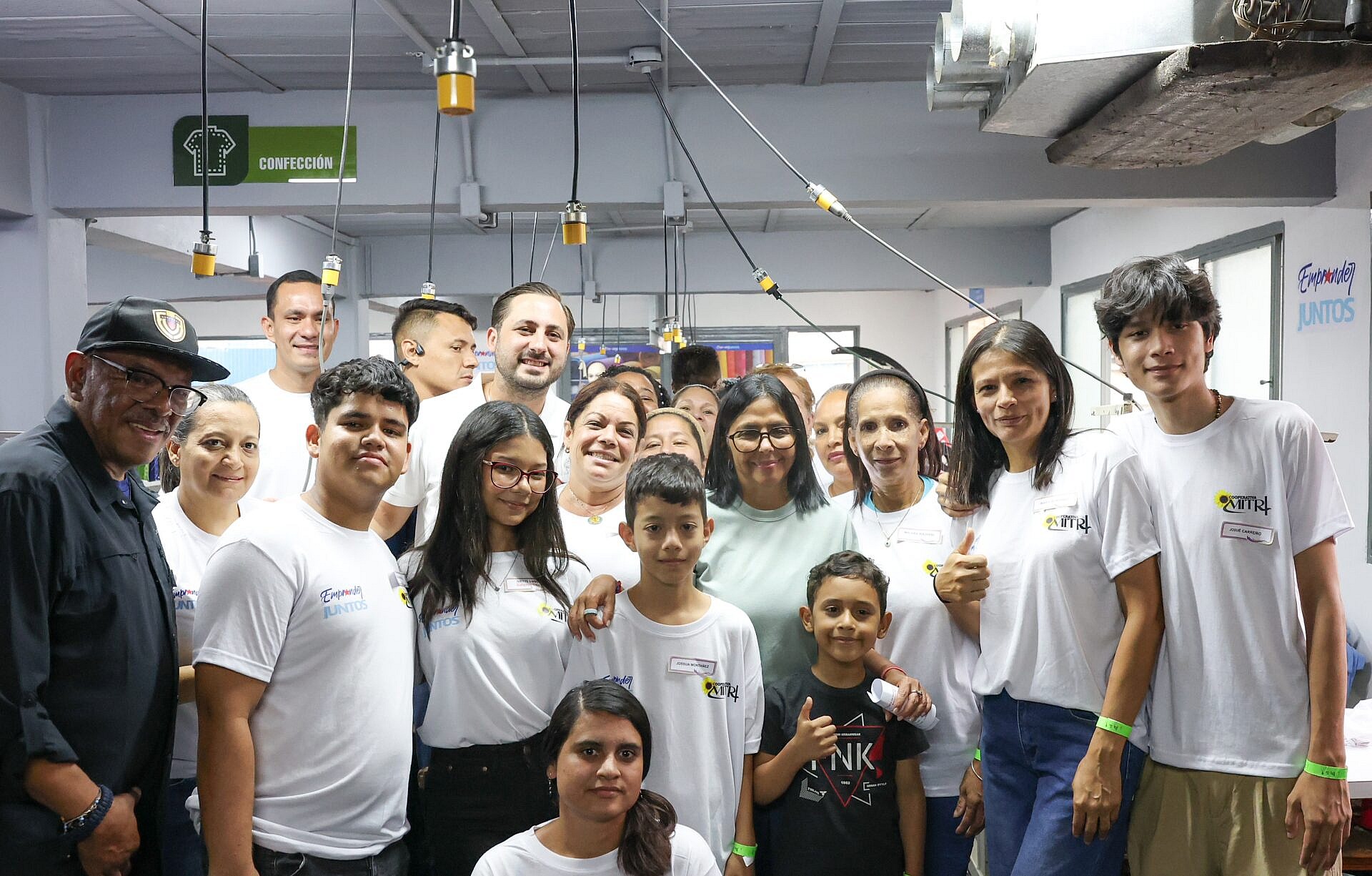 Presidenta Delcy Rodríguez supervisó unidades de producción comunal en Caracas