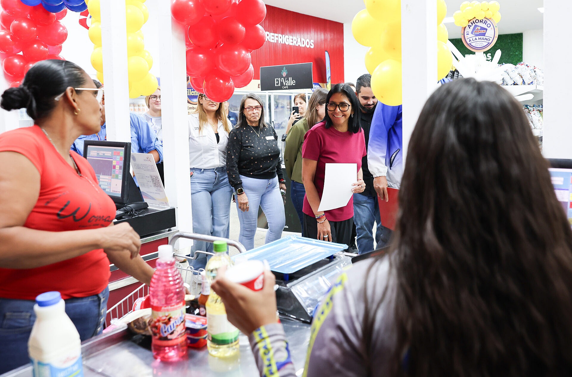 Presidenta Delcy Rodríguez entrega en Caracas el Súper Abasto Mercal número 200 rehabilitado a escala nacional
