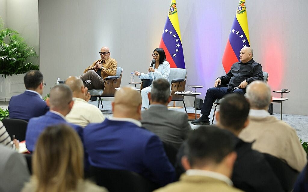 Presidenta Delcy Rodríguez lidera reunión de trabajo con gobernadores, alcaldes y Alto Mando Político