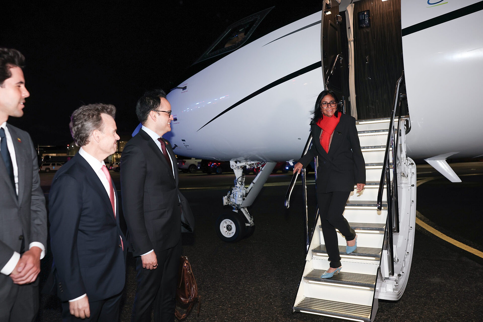 Presidenta Delcy Rodríguez llegó a EE. UU. con mensaje de Venezuela ante la Asamblea General de Naciones Unidas