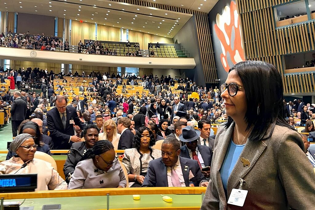 Presidenta Delcy Rodríguez presente en la apertura del segmento de alto nivel en la Asamblea General de la ONU