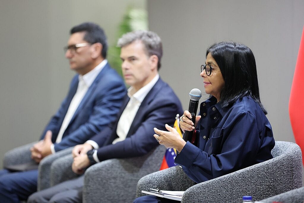 Presidenta Delcy Rodríguez lidera inspección a proyectos petroleros Venezuela- EEUU